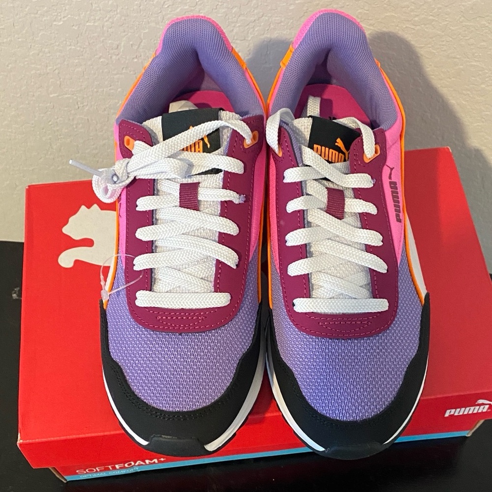 Puma Multicolor Sneakers with White Laces